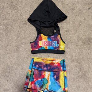 Rebel Athletic Hooded Set YS